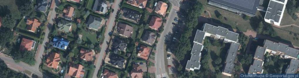 Zdjęcie satelitarne Wiosenna ul.
