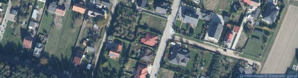Zdjęcie satelitarne Wiejska ul.