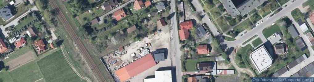 Zdjęcie satelitarne Wiśniowieckiego Jeremiego ul.