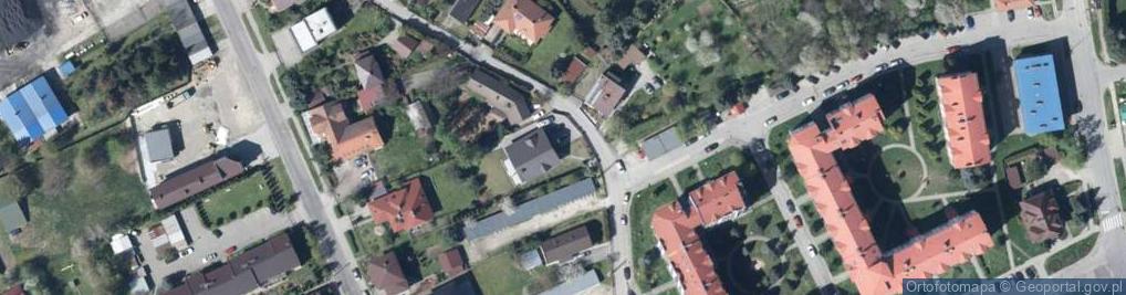 Zdjęcie satelitarne Wiśniowieckiego Jeremiego ul.