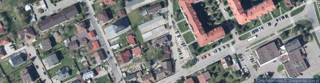 Zdjęcie satelitarne Wiśniowieckiego Jeremiego ul.