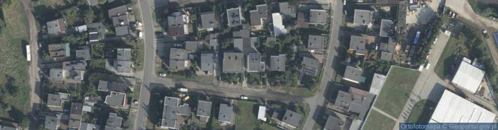 Zdjęcie satelitarne Wiejska ul.
