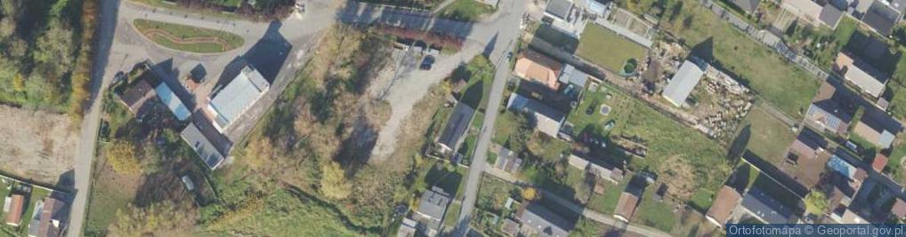 Zdjęcie satelitarne Wiejska ul.