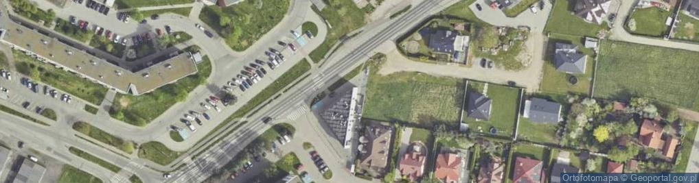 Zdjęcie satelitarne Wiejska ul.