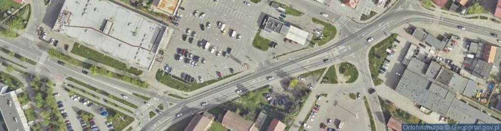 Zdjęcie satelitarne Wiejska ul.