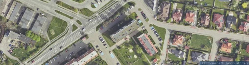 Zdjęcie satelitarne Wiejska ul.