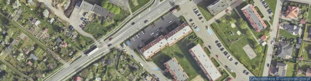 Zdjęcie satelitarne Wiejska ul.