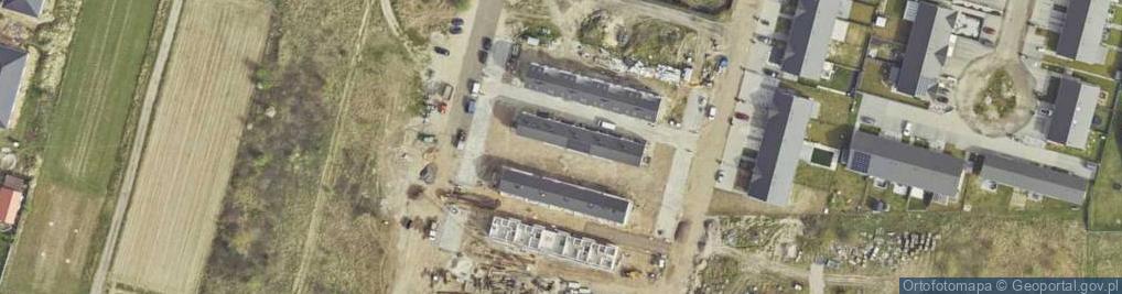 Zdjęcie satelitarne Wiosenna ul.