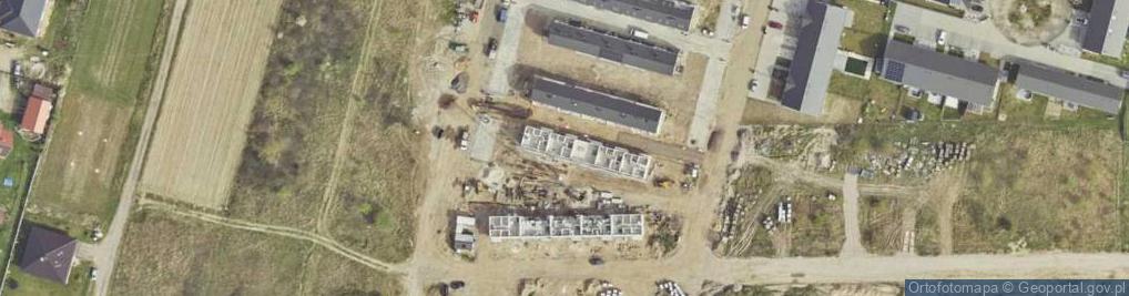 Zdjęcie satelitarne Wiosenna ul.