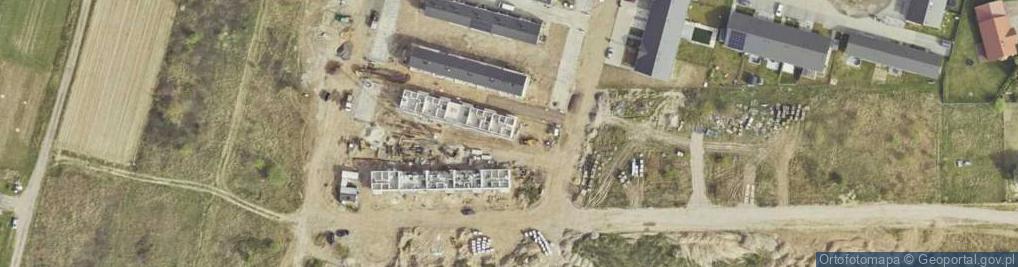 Zdjęcie satelitarne Wiosenna ul.