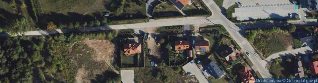 Zdjęcie satelitarne Wiejska ul.