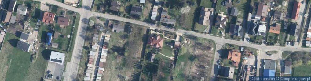 Zdjęcie satelitarne Wiejska ul.
