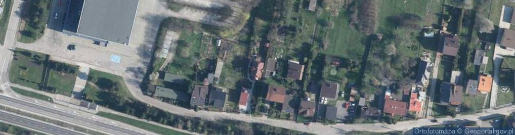Zdjęcie satelitarne Wiejska ul.