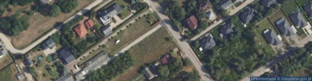 Zdjęcie satelitarne Wiejska ul.