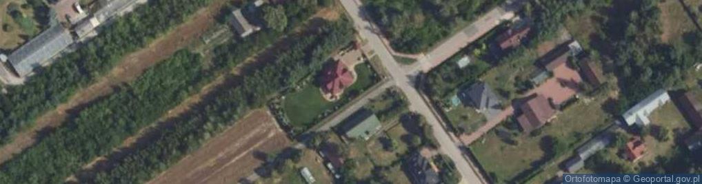 Zdjęcie satelitarne Wiejska ul.