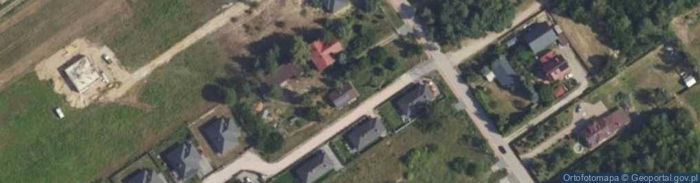 Zdjęcie satelitarne Wiejska ul.