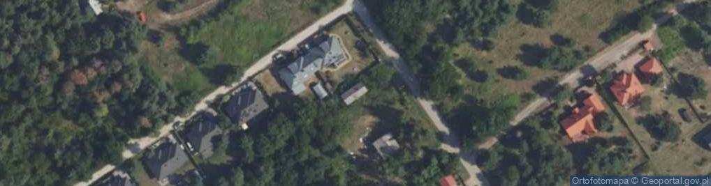 Zdjęcie satelitarne Wiejska ul.