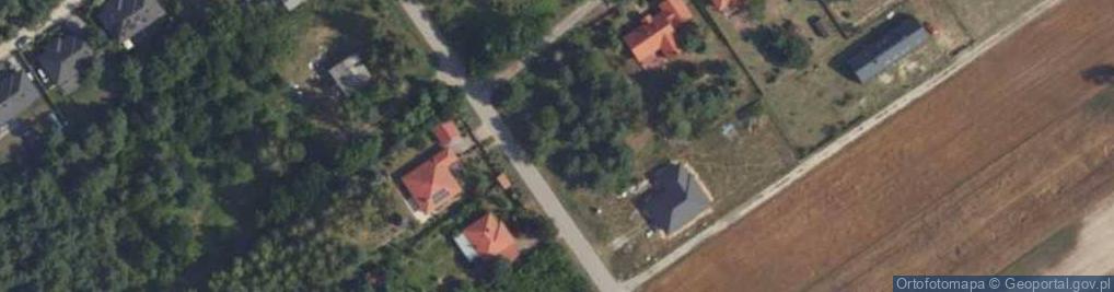 Zdjęcie satelitarne Wiejska ul.