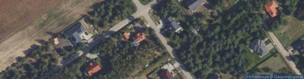 Zdjęcie satelitarne Wiejska ul.