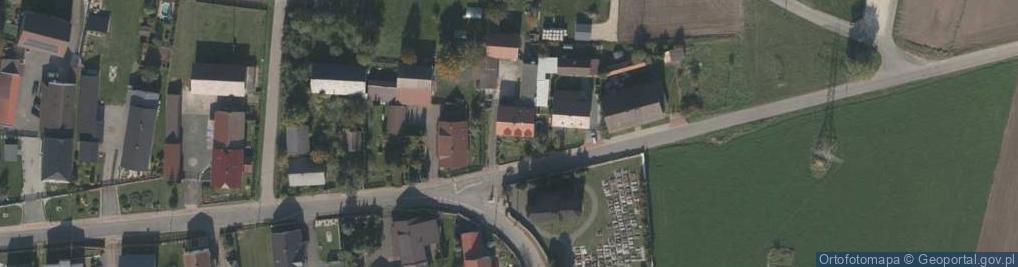 Zdjęcie satelitarne Wiejska ul.