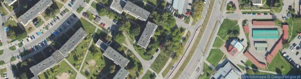 Zdjęcie satelitarne Wiecherta Ernsta ul.