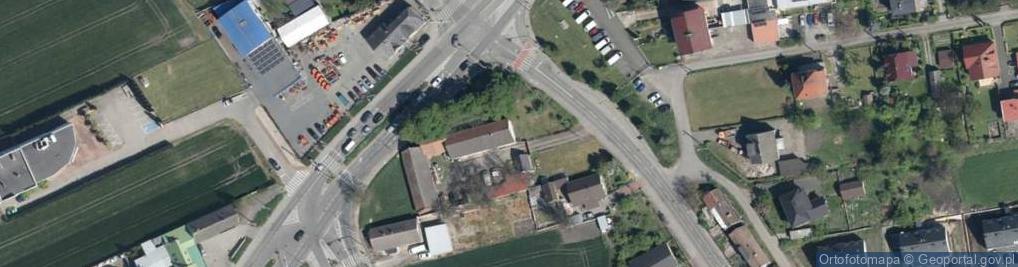 Zdjęcie satelitarne Wiejska ul.
