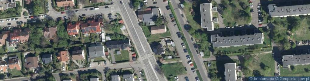 Zdjęcie satelitarne Wiejska ul.