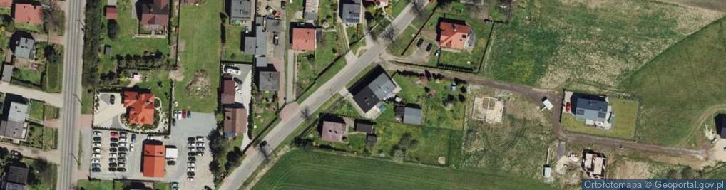 Zdjęcie satelitarne Wieczorków ul.