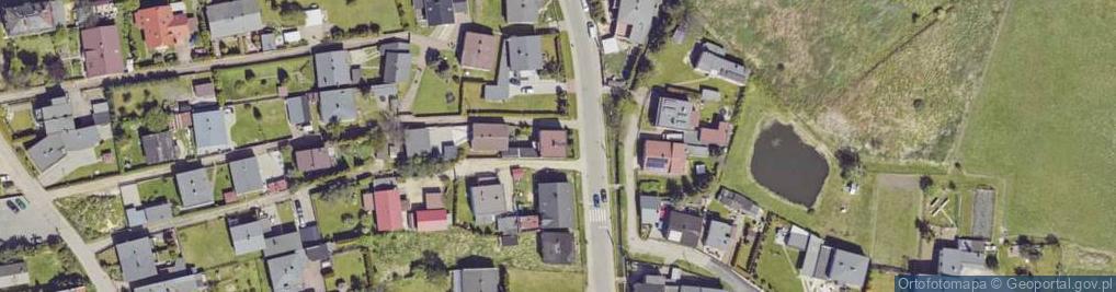 Zdjęcie satelitarne Wieczorków ul.