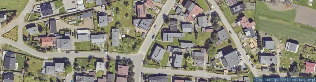 Zdjęcie satelitarne Wieczorków ul.