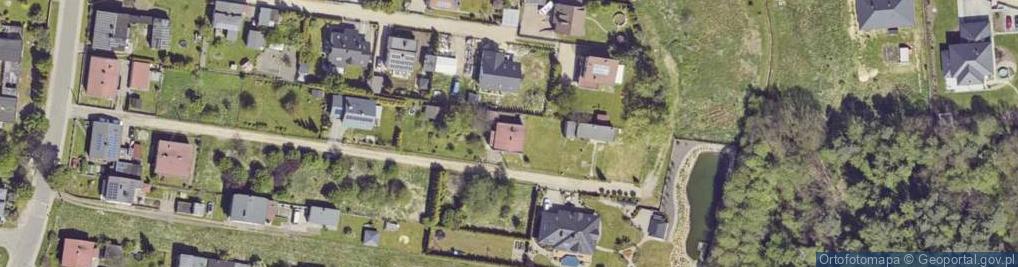 Zdjęcie satelitarne Wieczorków ul.