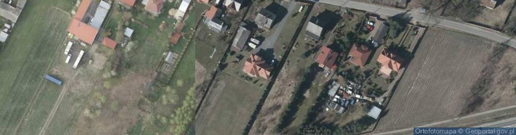 Zdjęcie satelitarne Wiejska ul.