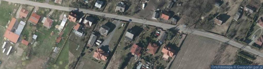 Zdjęcie satelitarne Wiejska ul.