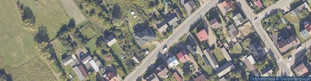 Zdjęcie satelitarne Wiejska ul.