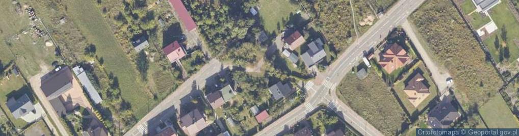 Zdjęcie satelitarne Wiejska ul.