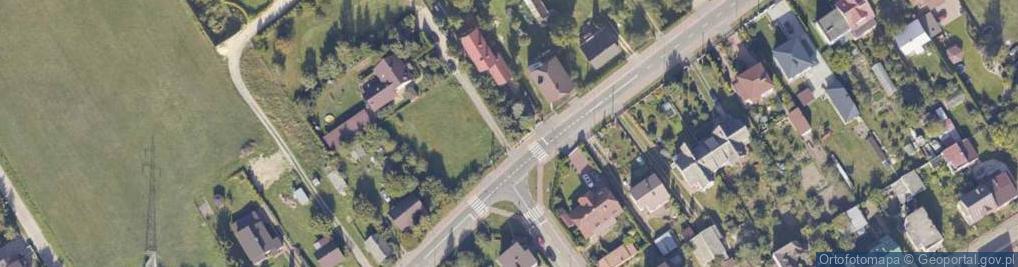 Zdjęcie satelitarne Wiejska ul.