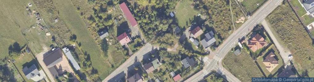 Zdjęcie satelitarne Wiejska ul.