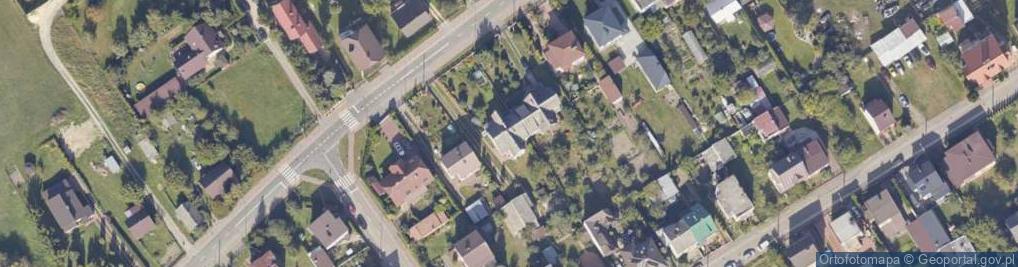 Zdjęcie satelitarne Wiejska ul.