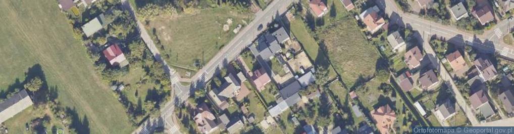 Zdjęcie satelitarne Wiejska ul.