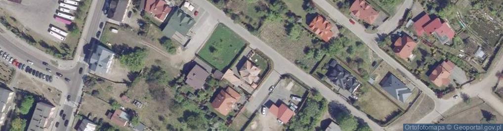 Zdjęcie satelitarne Wiejska ul.