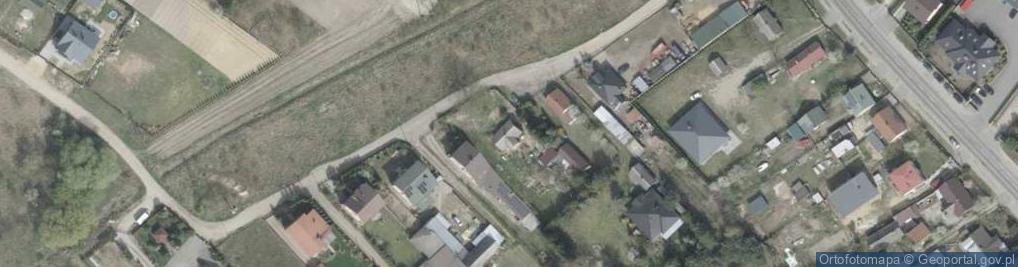 Zdjęcie satelitarne Wiejska ul.