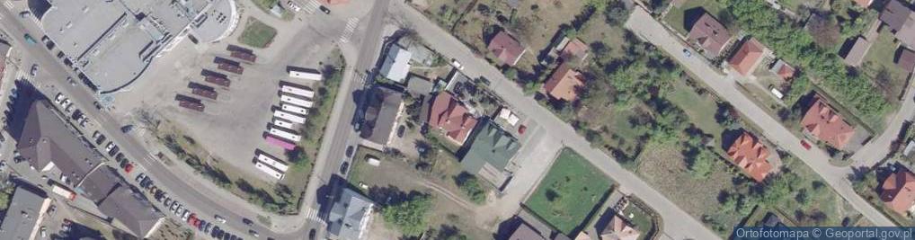 Zdjęcie satelitarne Wiejska ul.