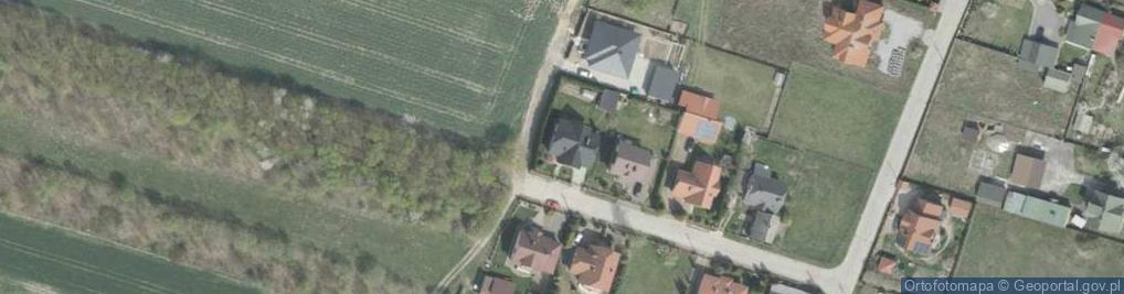 Zdjęcie satelitarne Wiosenna ul.