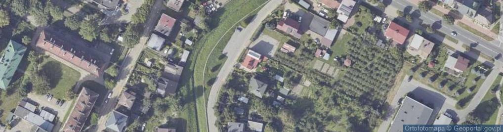 Zdjęcie satelitarne Wiejska ul.