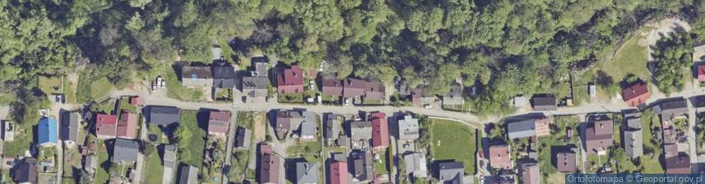 Zdjęcie satelitarne Wiejska ul.
