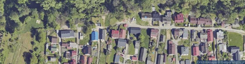 Zdjęcie satelitarne Wiejska ul.
