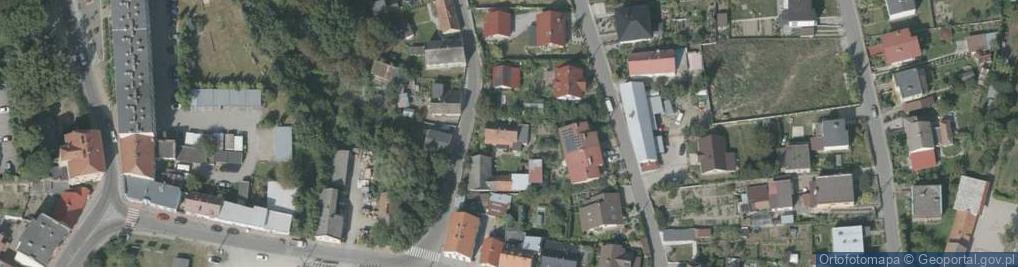 Zdjęcie satelitarne Wiejska ul.