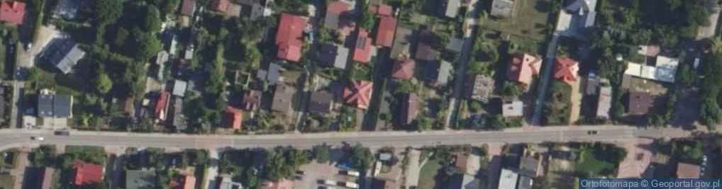 Zdjęcie satelitarne Wiejska ul.