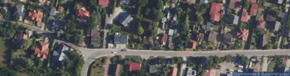Zdjęcie satelitarne Wiejska ul.