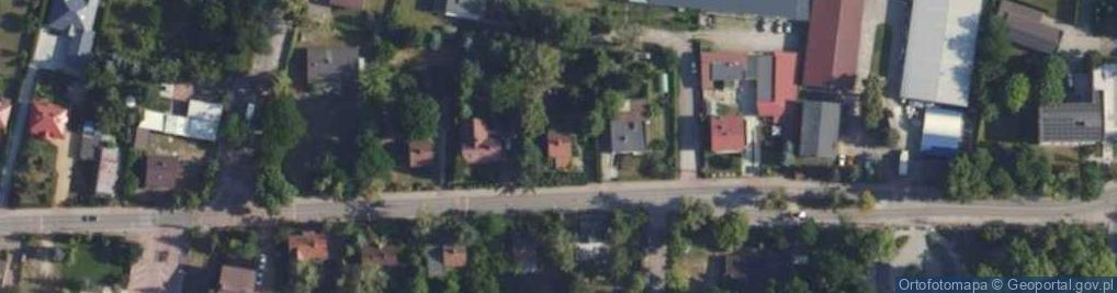 Zdjęcie satelitarne Wiejska ul.